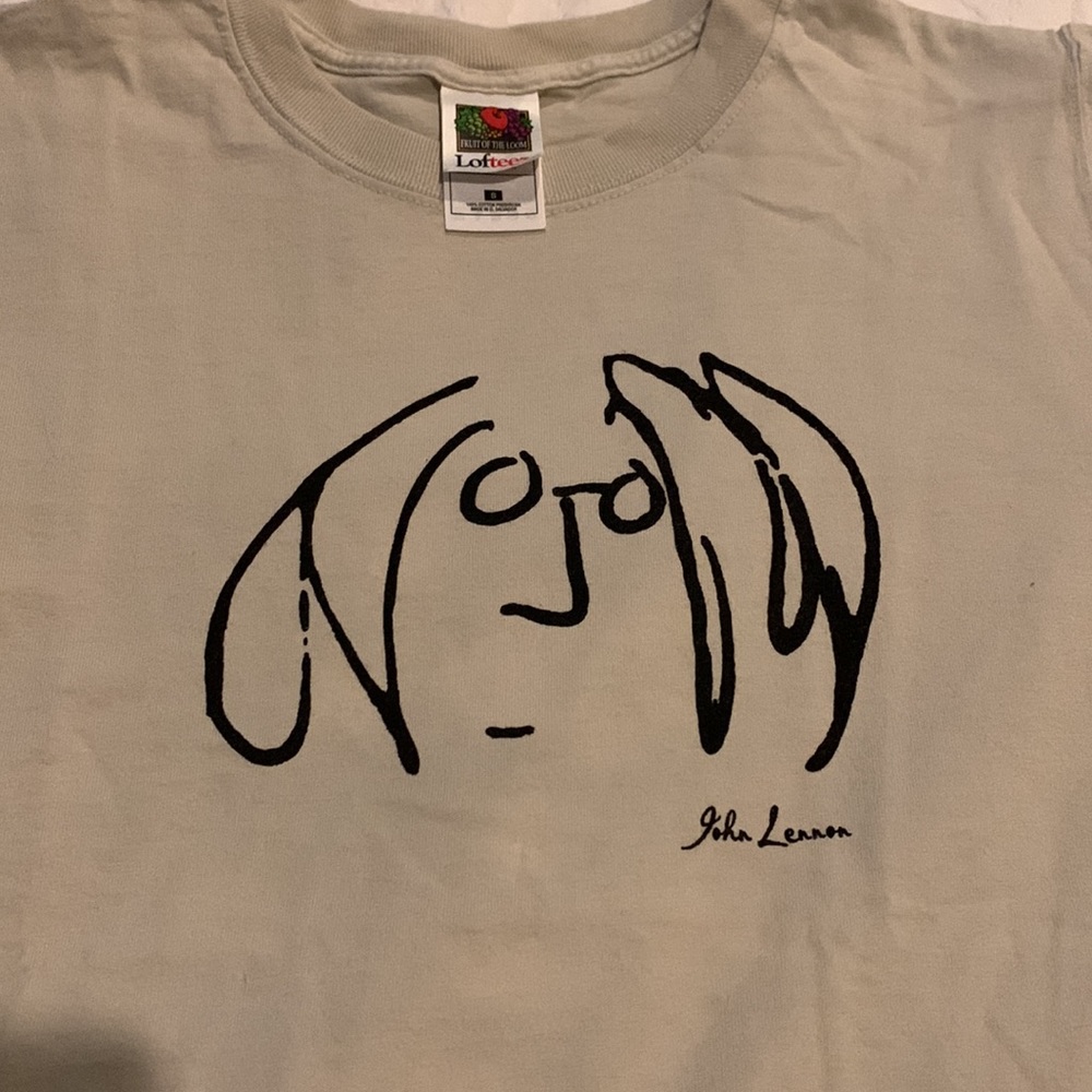 John Lennon self portrait vintage shirt / no flaws / perfect condition - Picture 2 of 4